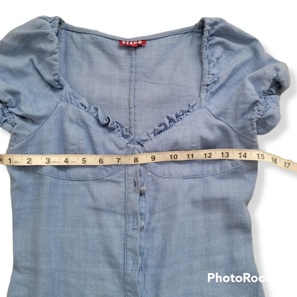 STAUD Blue Mini Dress - Picture 8 of 11